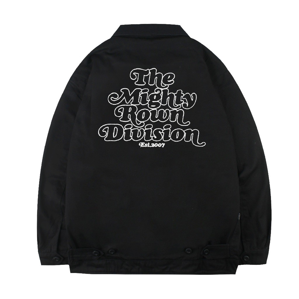 Rown Division Deck Jacket || Centauri Black Jaket Kanvas