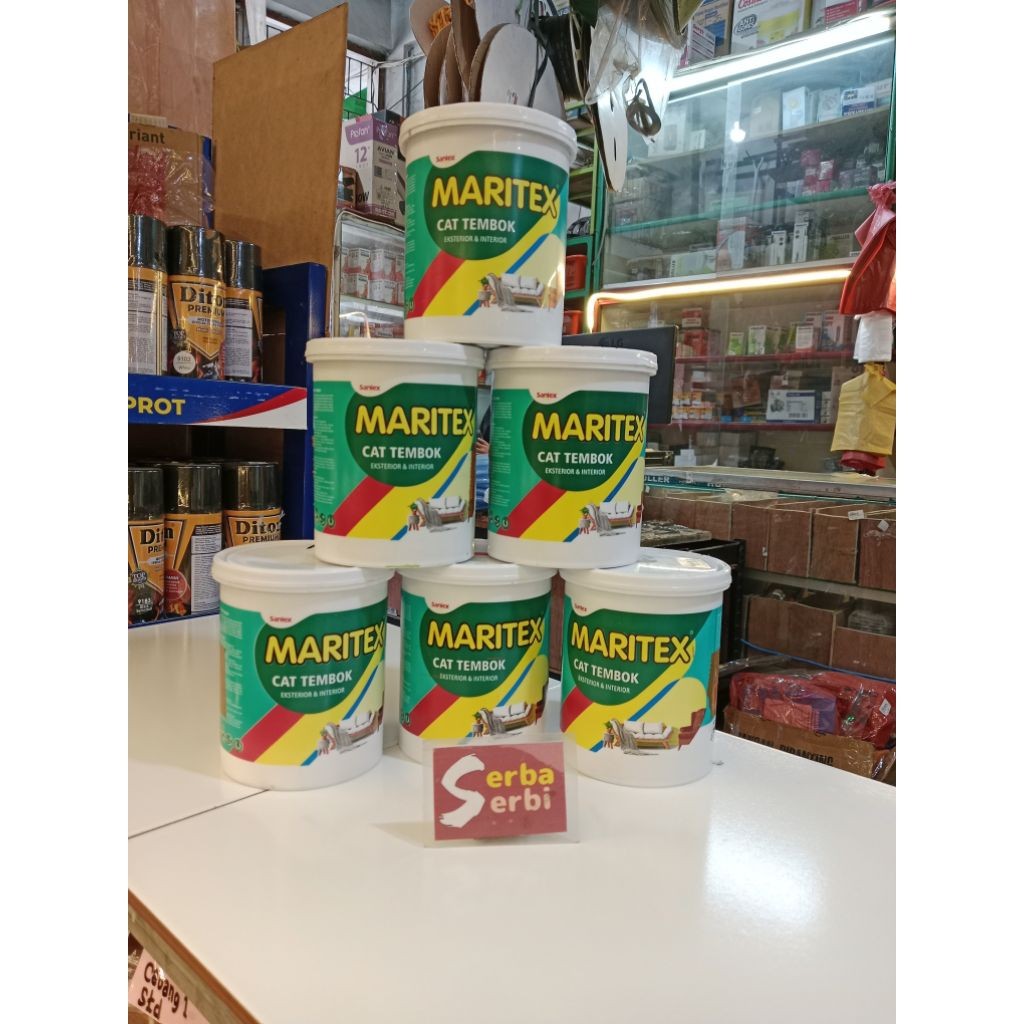 *1KG MARITEX*Cat air dinding tembok wall paint
