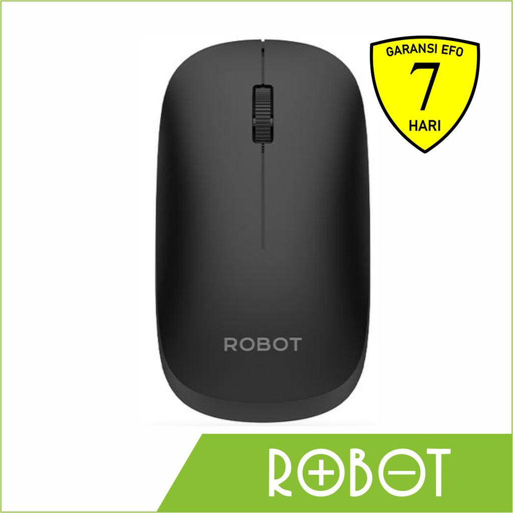 Mouse Wireless Robot M390 Tanpa Baterai - M 390