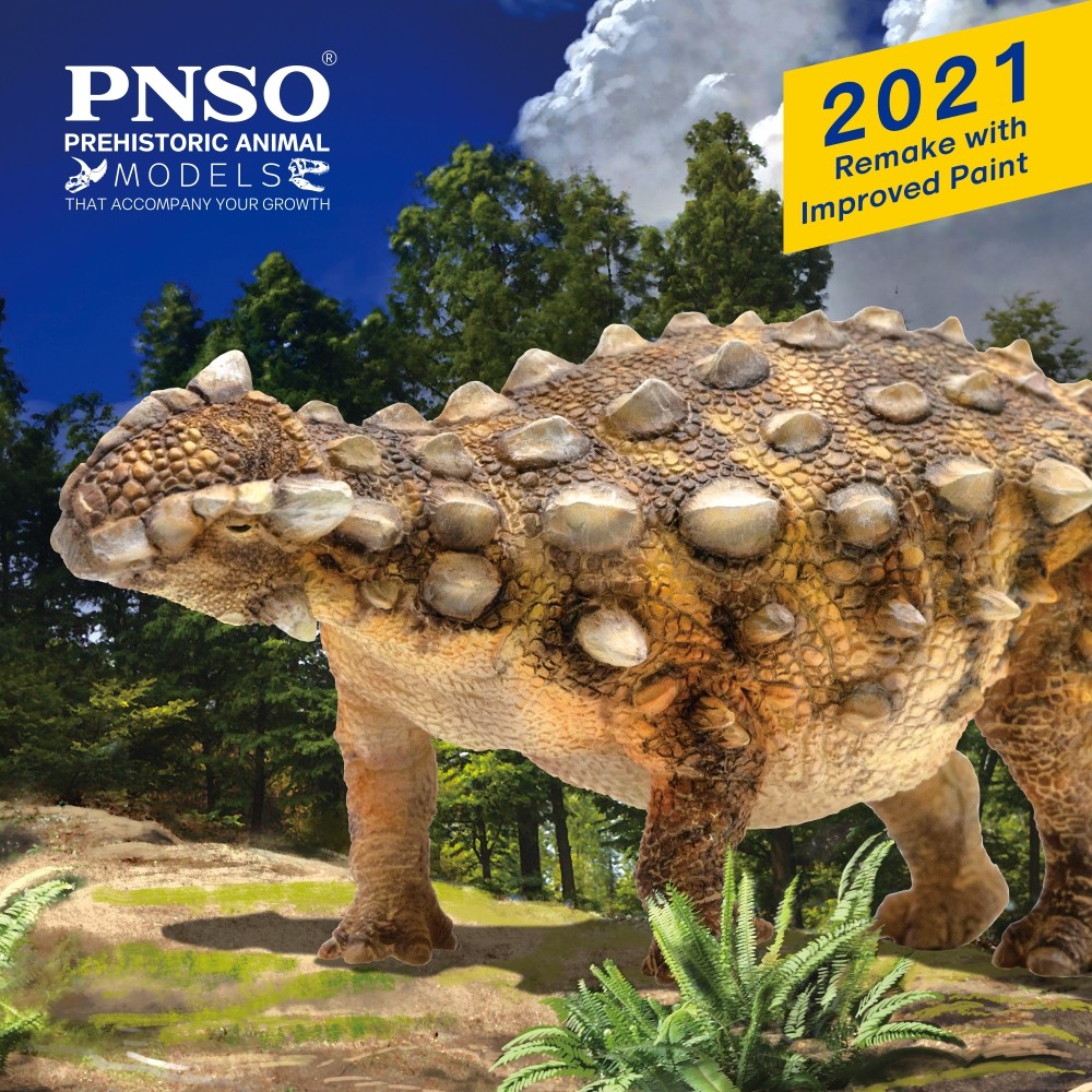 PNSO Detailed nosaur Models: 13Sede The Ankylosaurus