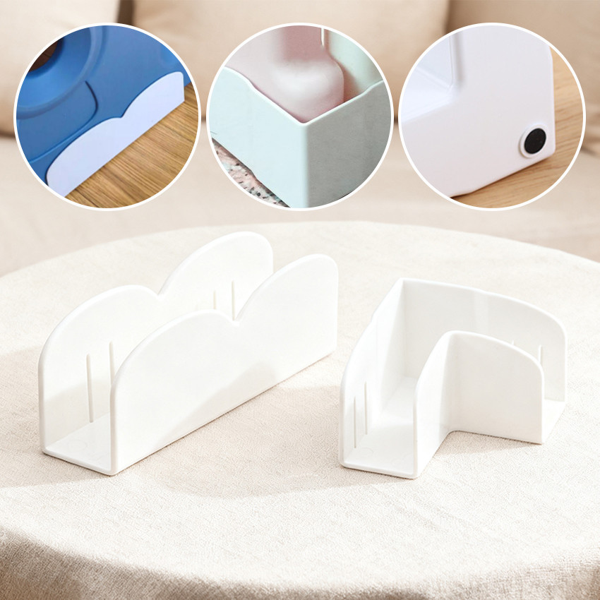 Pengencang Pengaman Pagar Bayi Penahan Pagar Bayi Stopper Plastik Anti Slip Tempel Lantai Clamp