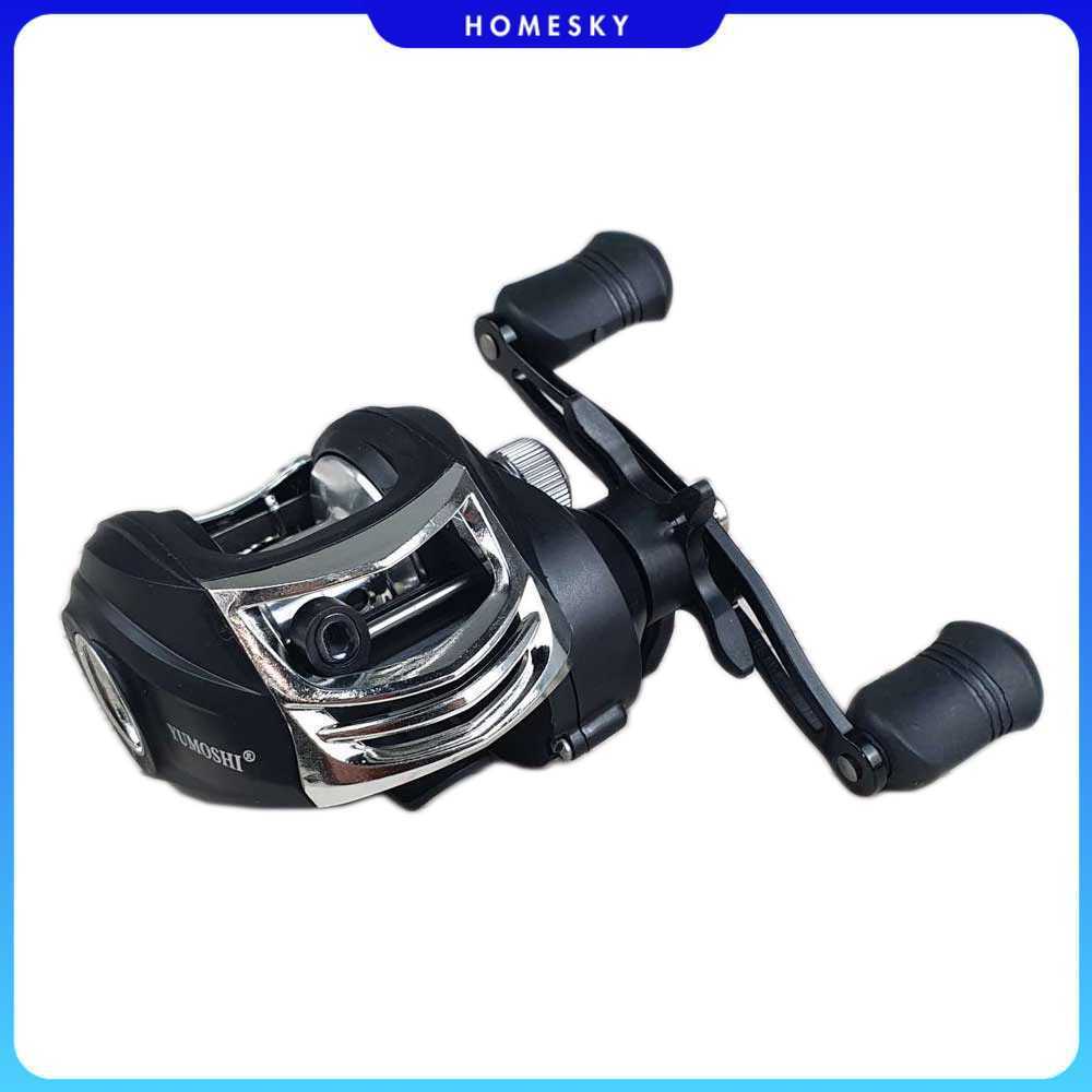 YUMOSHI Reel Pancing Baitcasting 18+1 Ball Bearing 7.2:1 - AK201