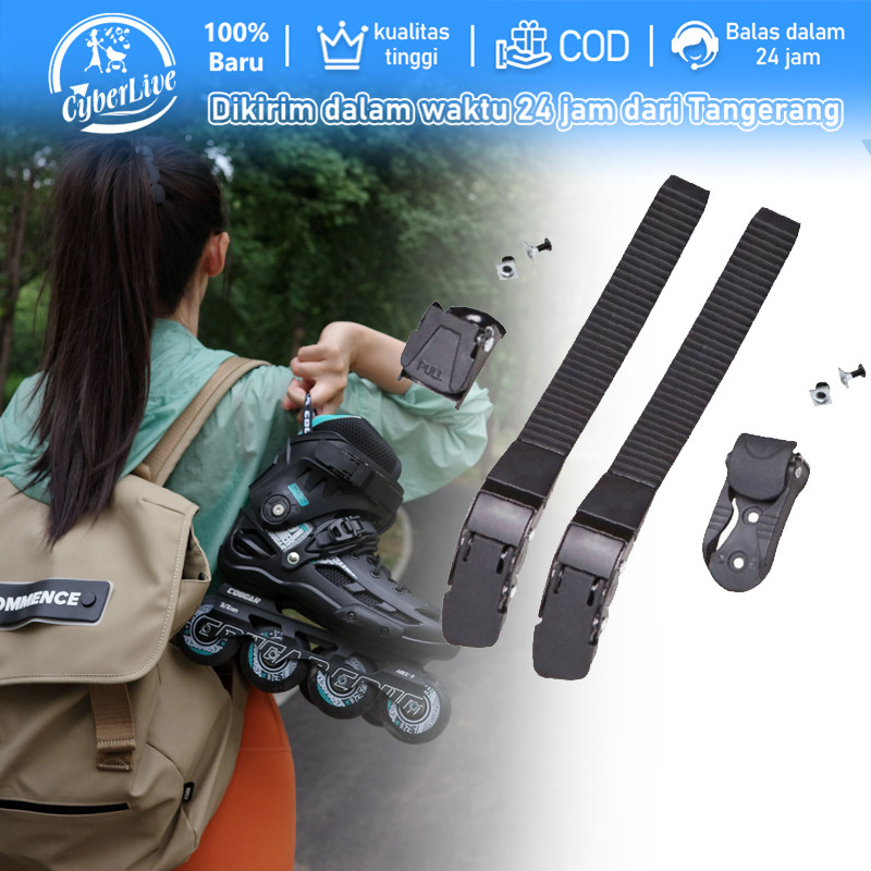 Strap Buckle Inline Skate / Strap Atas Buckle Atas Sepatu Roda Universal Dengan Sekrup Atas Sepatu R