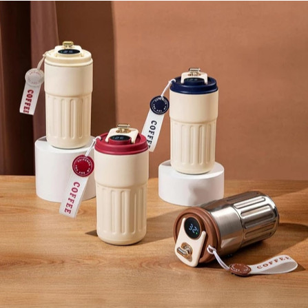 TERLARIS Tumbler Cup Coffea Led Tumbler Vacum Stainlles Steell TAKASIMURA STORE