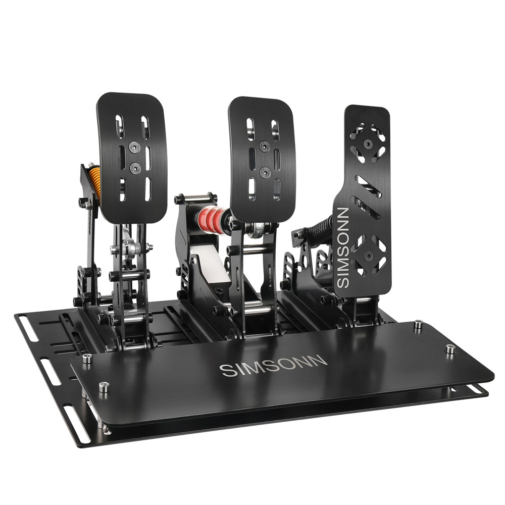 SIMSONN Custom Brake Pedal Kit Hot Sale PLUS Racing Sim Pedals Sim Racing Pedals (Black)
