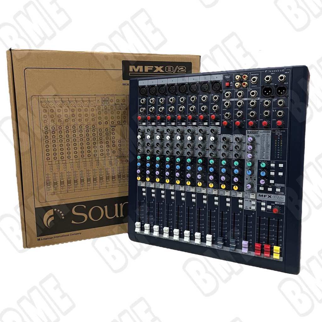 Mixer audio Soundcraft mfx 8 channel sondcraft MFX8