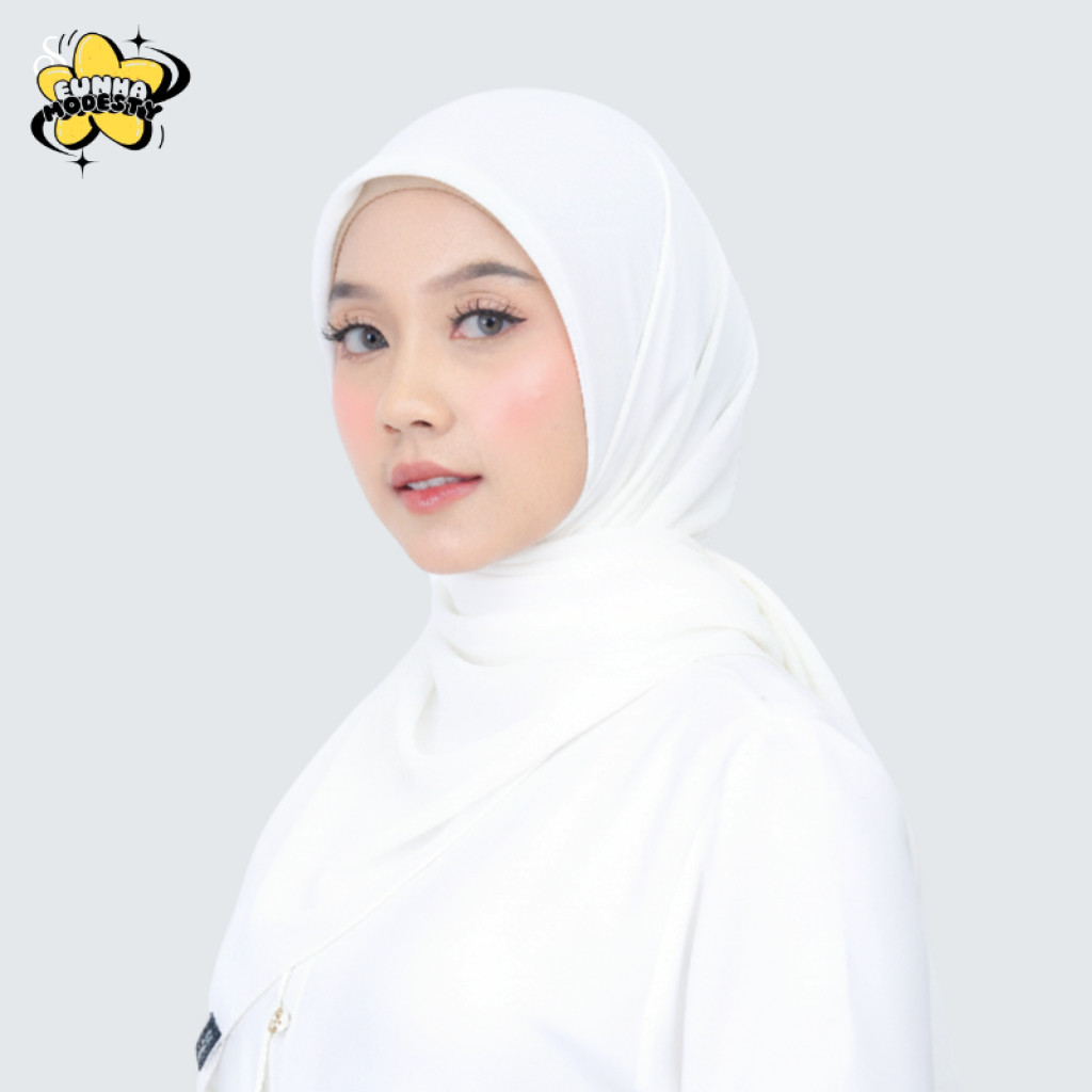 Hijab Segiempat Paris Premium Polos Size 110X110 BEST Quality / Hijab Kerudung Segi Empat Paris Prem