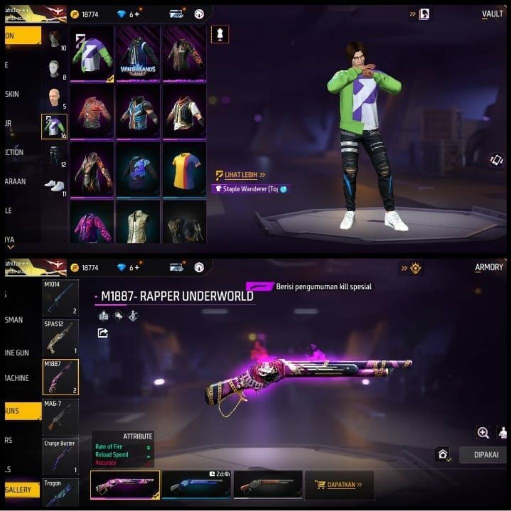 JUAL AKUN FREE FIRE RANDOM MURAH