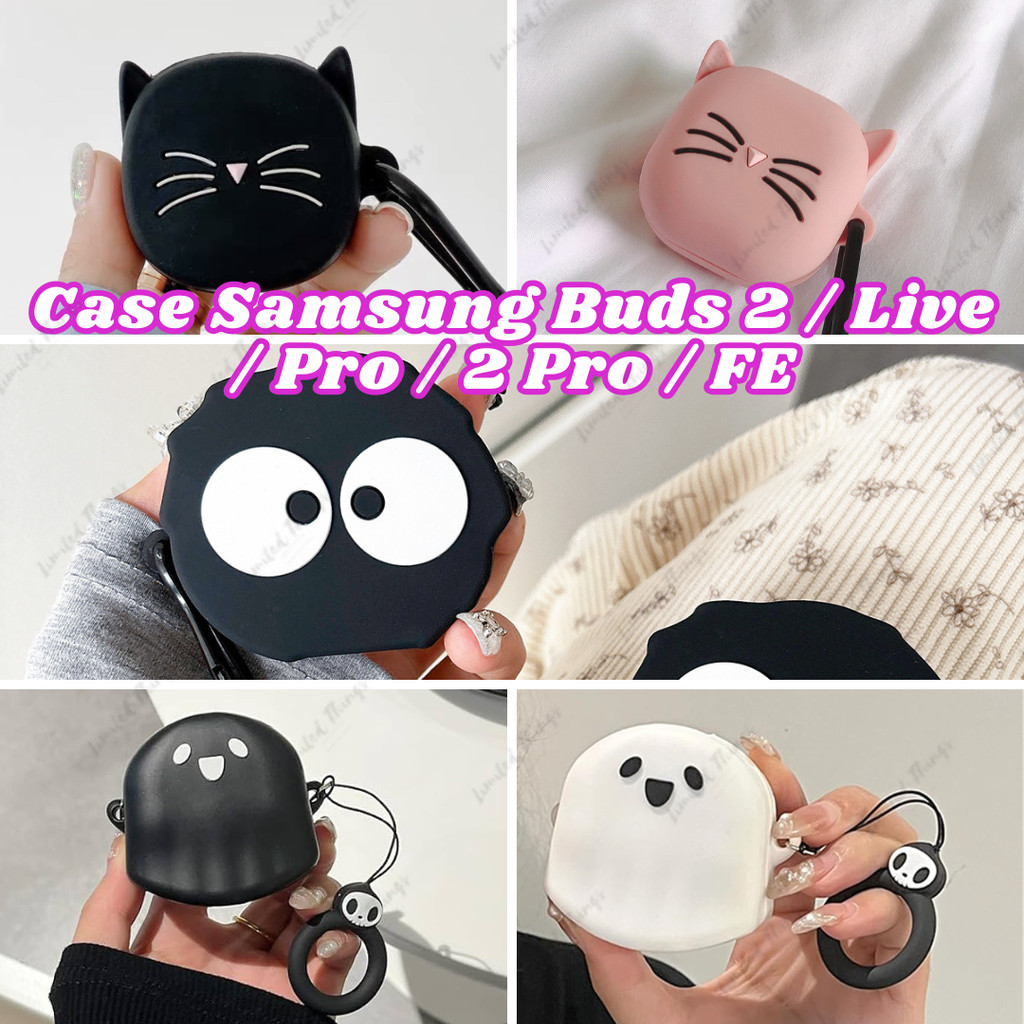 NEW MODEL SOFT CASE Samsung Galaxy Buds 2 Buds Live FE Airbuds Pro 2 Buds 2 Case Kartun Character