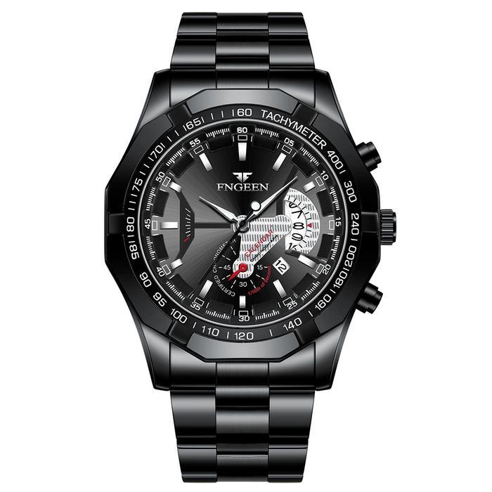 Jam Tangan Pria Original Terbaru Tahan Air Asli Import Premium Quality Kalender Luminous Aktif Berca