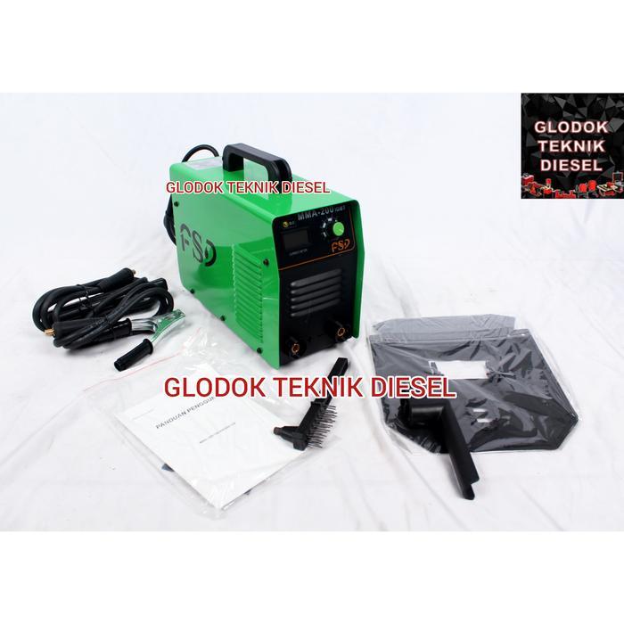 MESIN LAS INVERTER MMA 200 A IGBT TRAFO LAS INVERTER MMA 200A DIGITAL