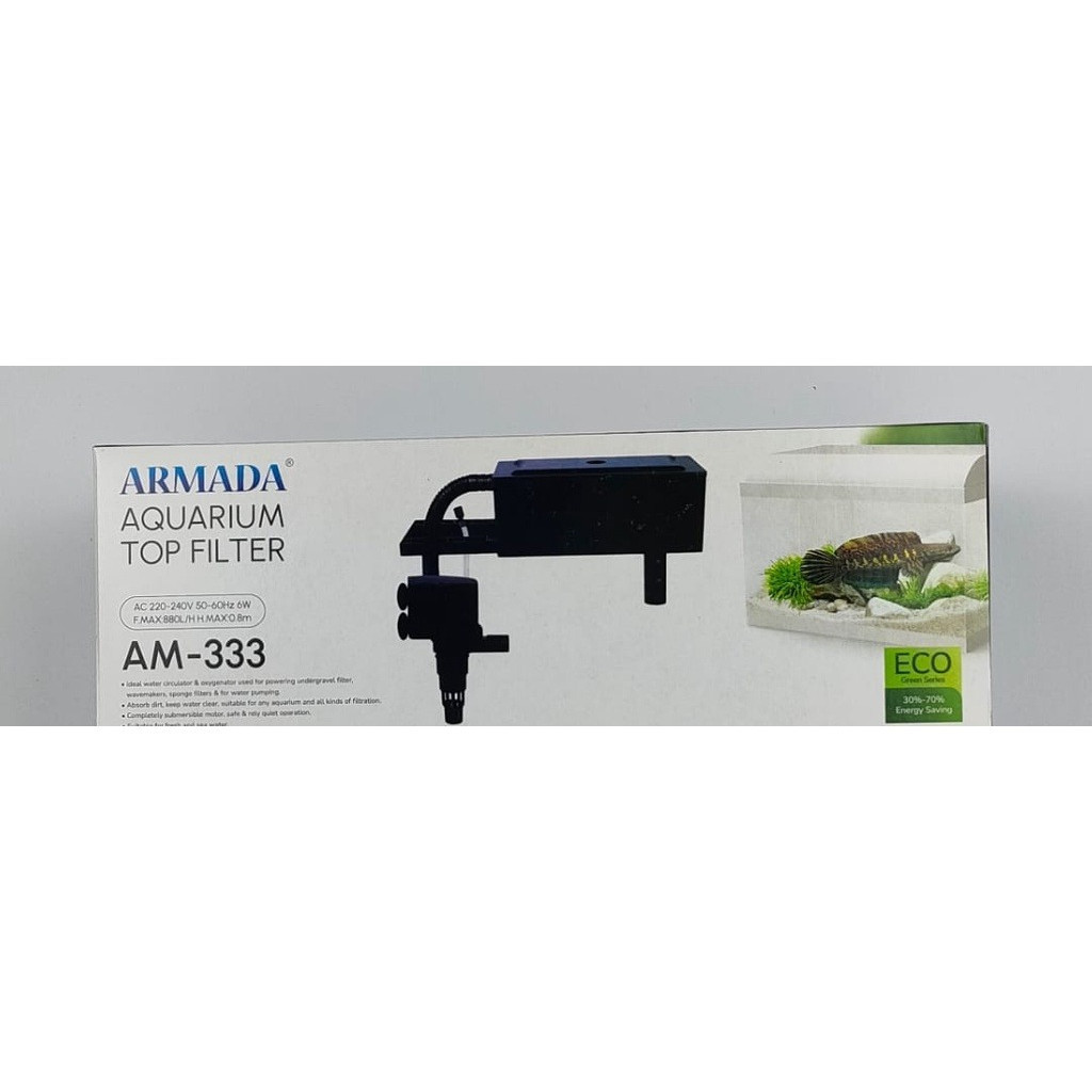 TOP FILTER ARMADA AM-333 / TOP FILTER AQUARIUM 3 IN 1 ARMADA