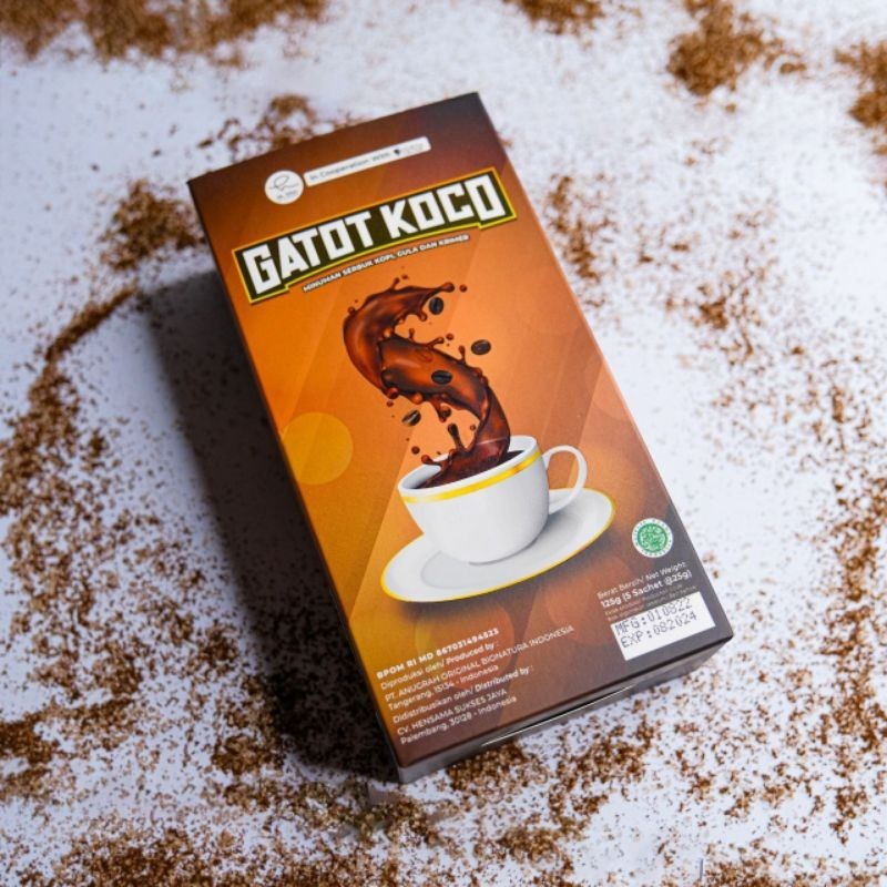 Kopi Gatot Koco 1 Box isi 5 Sachet BPOM by dR. Richard Lee PRIVASI AMAN