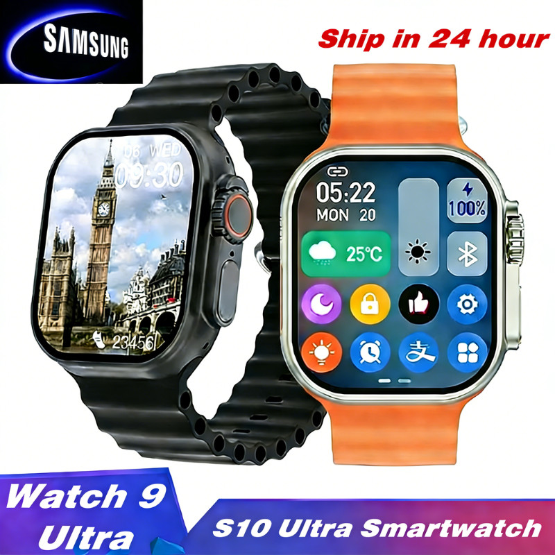 Samsung smartwatch S10 Ultra 8GB RAM+128GB ROM Smart Watch  For Android IOS Store GPS Lady's watch B