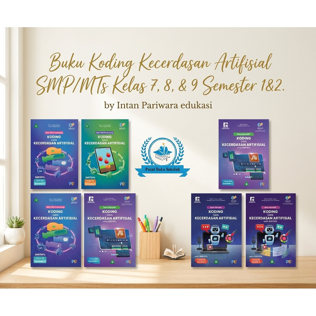 Buku Koding SMP Kelas 7 8 9 Intan Pariwara 2026