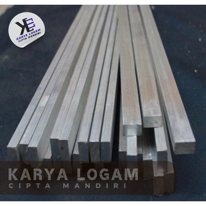 plat strip stainless steel 304 8mm x 80mm x 500mm - strip stainless