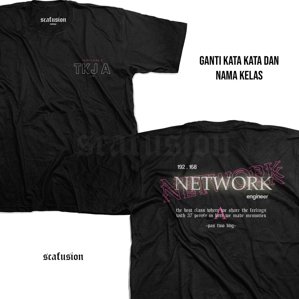Kaos Custom Kelas Satuan
