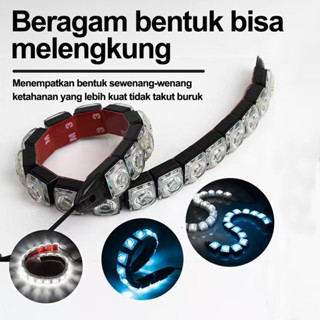 Mobil LED DRL, Canbus Pencahayaan, Lampu Fleksibel, Sorot Strip, Pintar DRL, Lampu DRL Mobil