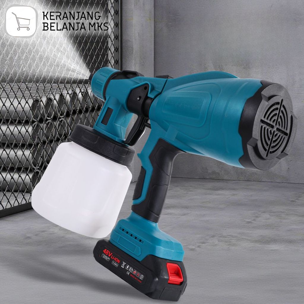 Wall Paint Spray Gun Semprot Cat Dinding Elektrik 800ml 200W