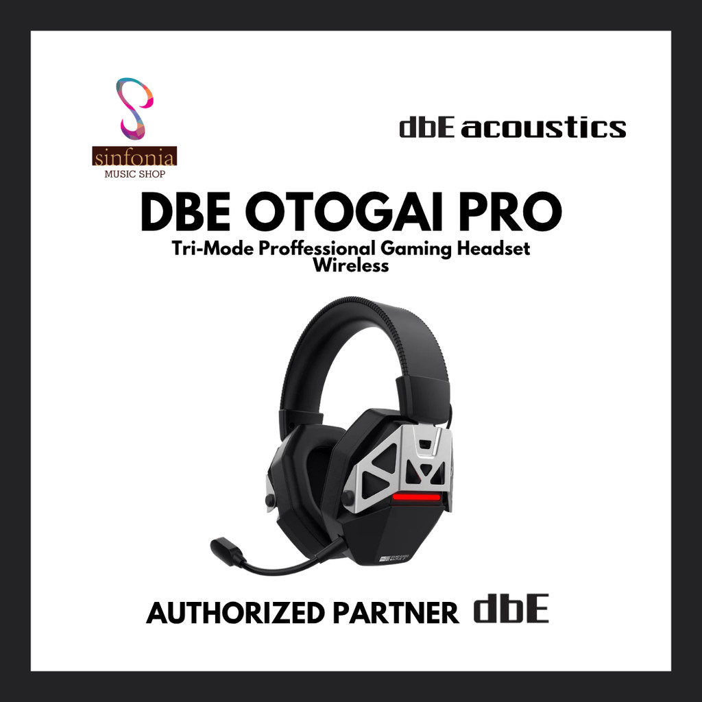 dbE Otogai Pro Tri-Mode Proffessional Gaming Headset Wireless - dbE OTOGAI PRO