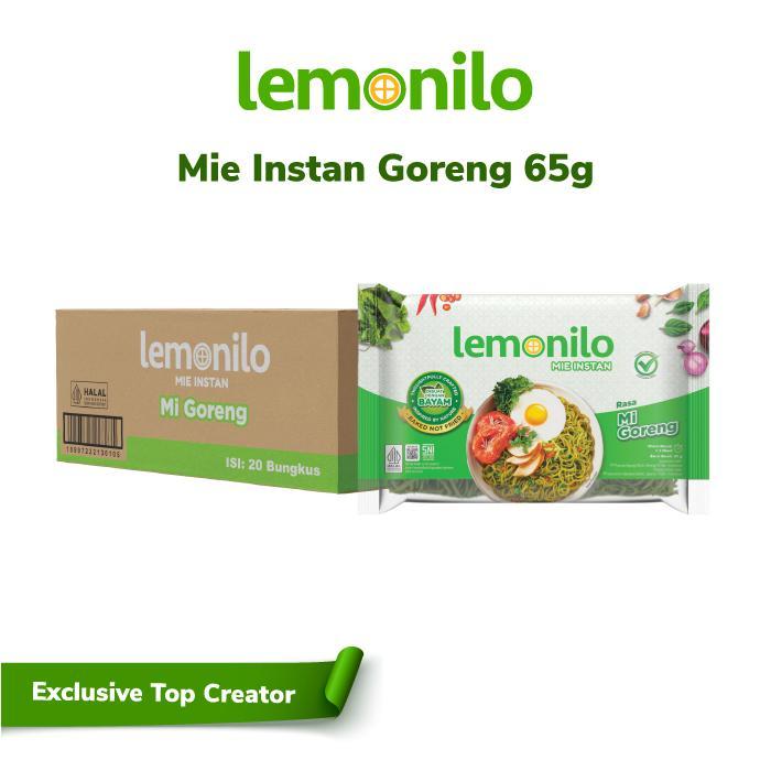 [Exclusive Top Creator] - Lemonilo Mie Instan Goreng 65g - 1 DUS