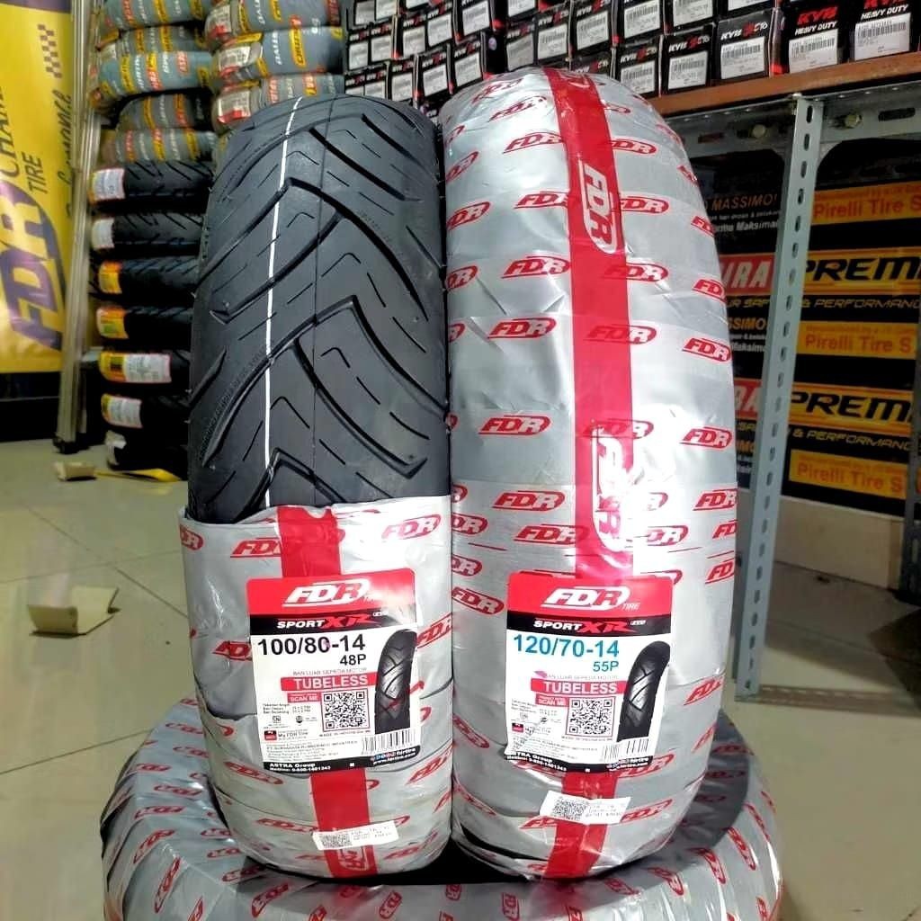 ban FDR sport XR ring 14 ukuran 100/80 original