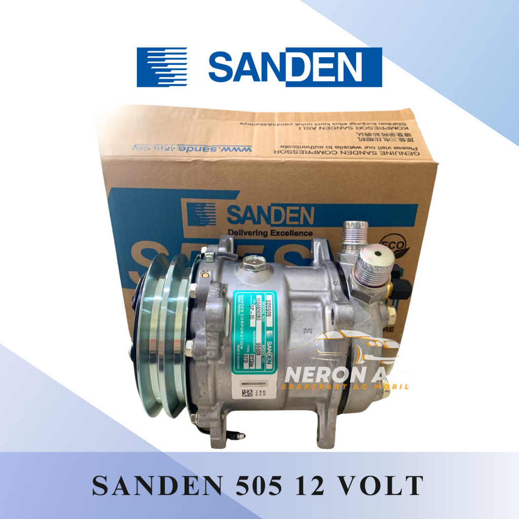 KOMPRESOR SANDEN 505 SANDEN COMPRESSOR 505 SANDEN ASLI