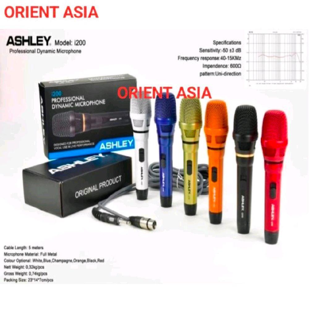 Microphone Kabel Ashley I2000 Dynamic