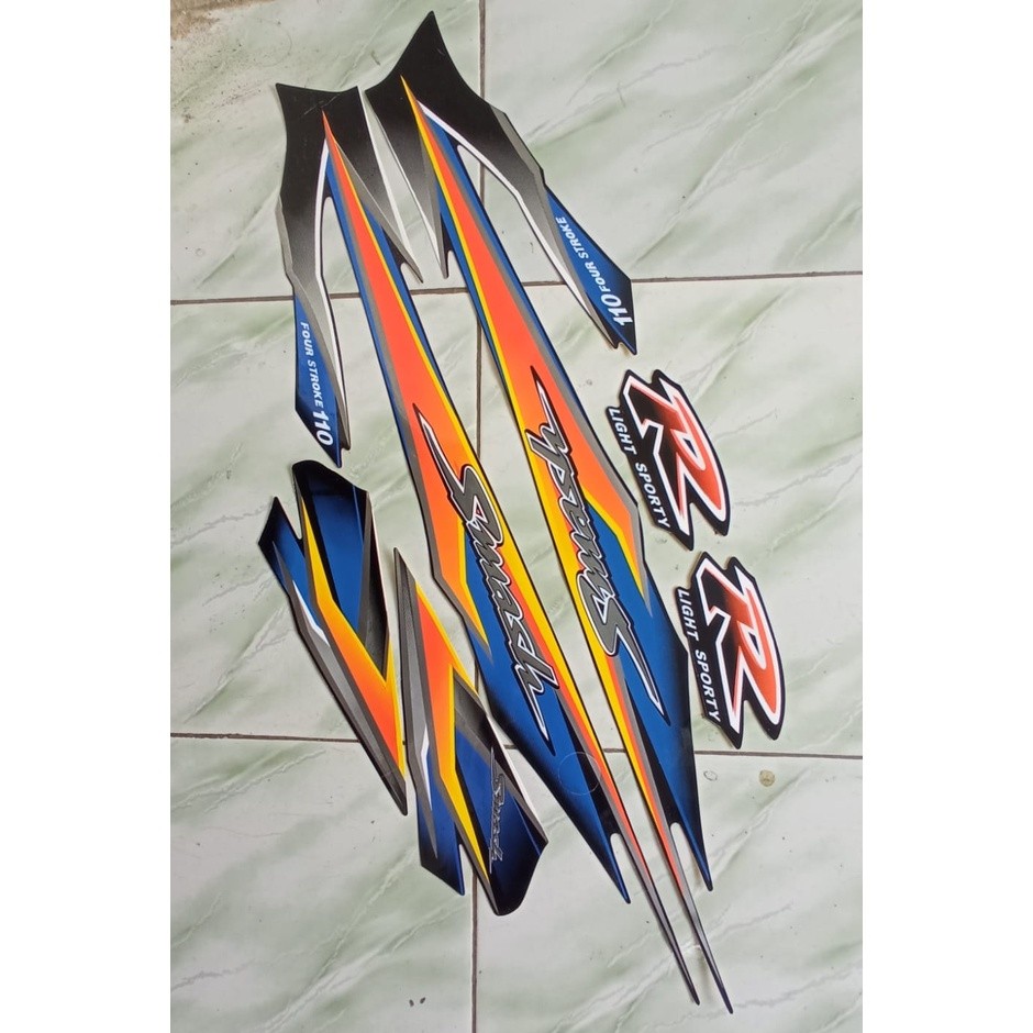 stiker striping suzuki smash R 2003