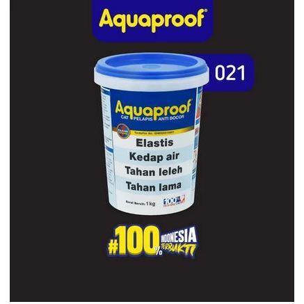 CAT PELAPIS ANTI BOCOR, AQUAPROOF KEMASAN 4 KG - Hitam