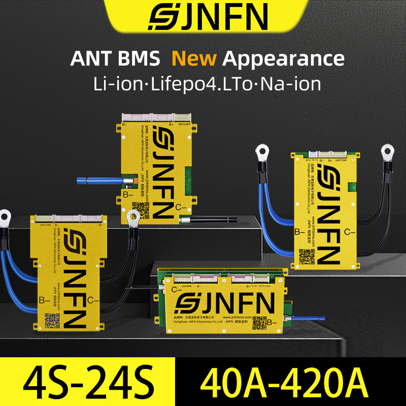 Ant Smart Bms 16s 48v lifepo4 4S 12V 8S 24V 7S 13S 14S 10S 24S 72V Bms 3.2v 3.7v 40A 60A 100A 130A f