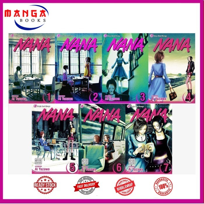 Manga Nana, by Ai Yazawa (21 book series)