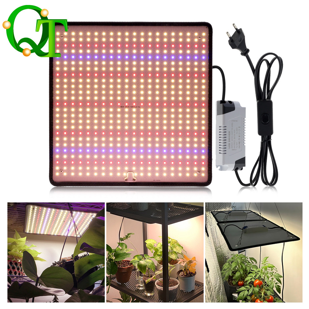 45W LED Growth Light For Measuring Sub Board, Indoor Plant Vegetable Tent Flower Growth Light - EU P