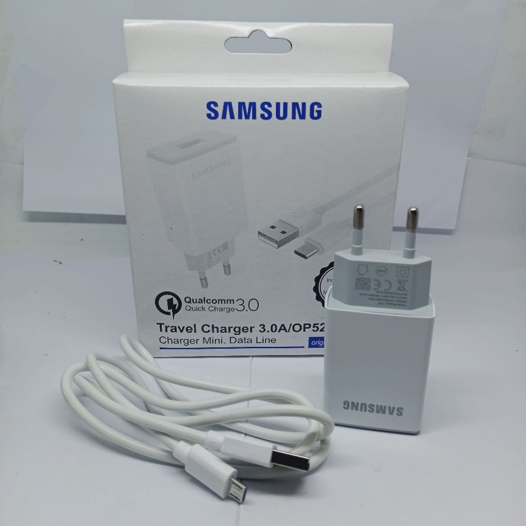 CHARGER CASAN MICRO USB SAMSUNG J4 / J6 / J2 PREM ORI