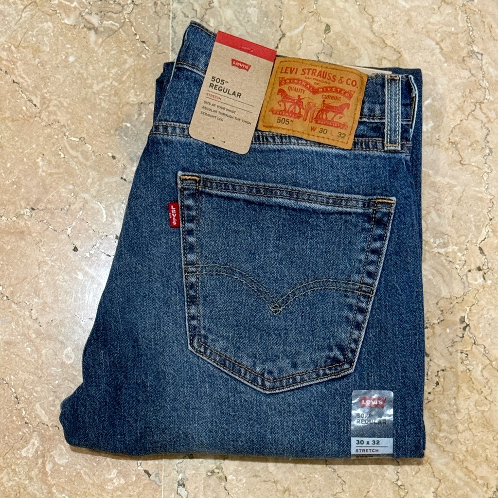 Celana Panjang Jeans Pria 505 Original Reguler Stretch 505-3081