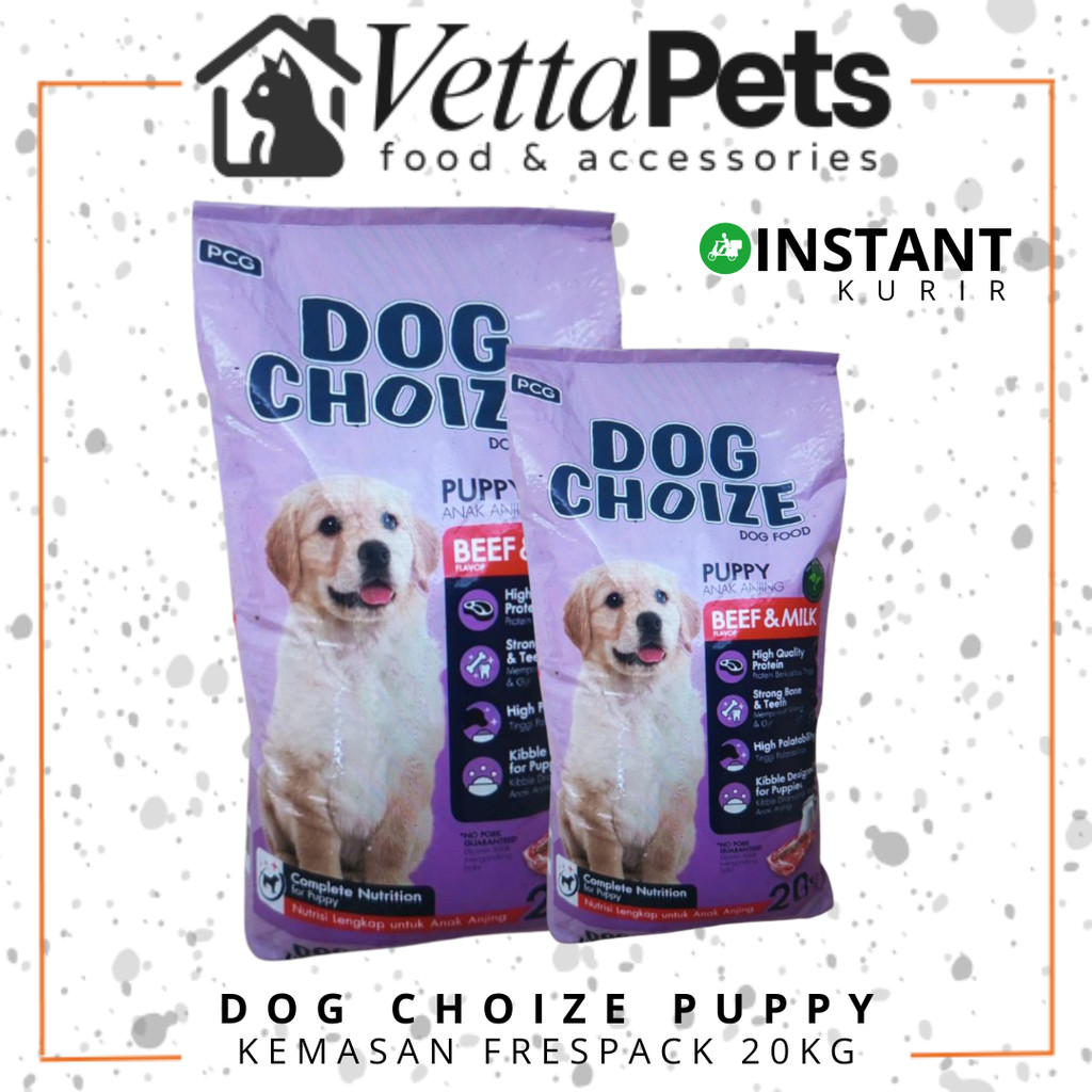 Dog Choize Puppy Dog Food 20 kg / Makanan Anak Anjing 20kg
