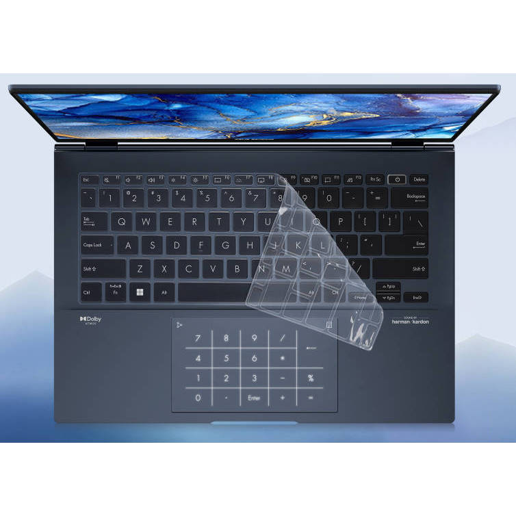 For 2022 Asus Zenbook 14 OLED UM3402YA UM3402 YA  UX UM3402 ZA 2022 UX3402 UX3402ZA  Laptop  Keyboar