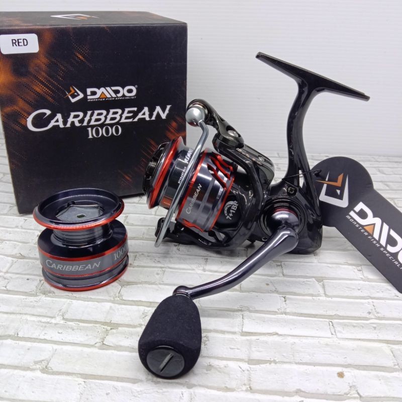 Reel Pancing Daido Caribbean 1000/2000/2000HS Double Spool
