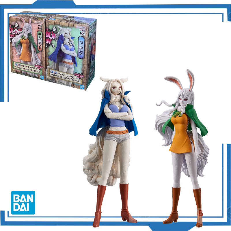 Bandai Original Banpresto Anime One Piece DXF The Grandline Lady Carrot Wanda PVC Action Figure Coll