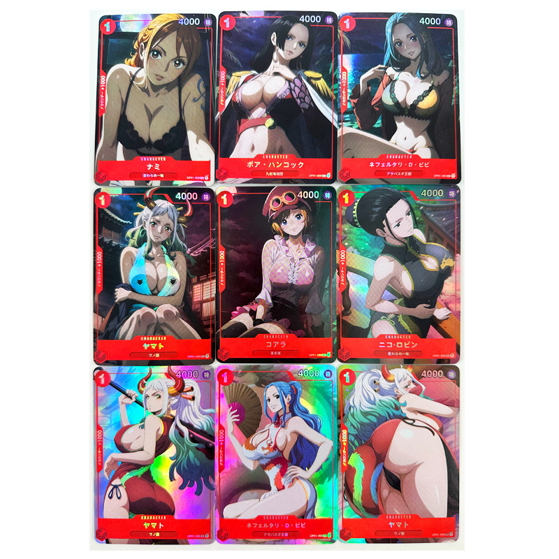 9pcsset Boa Hancock Nami Nico Robin ACG Sexy Toys Hobbies Hobby Collectibles Game Collection Anime C