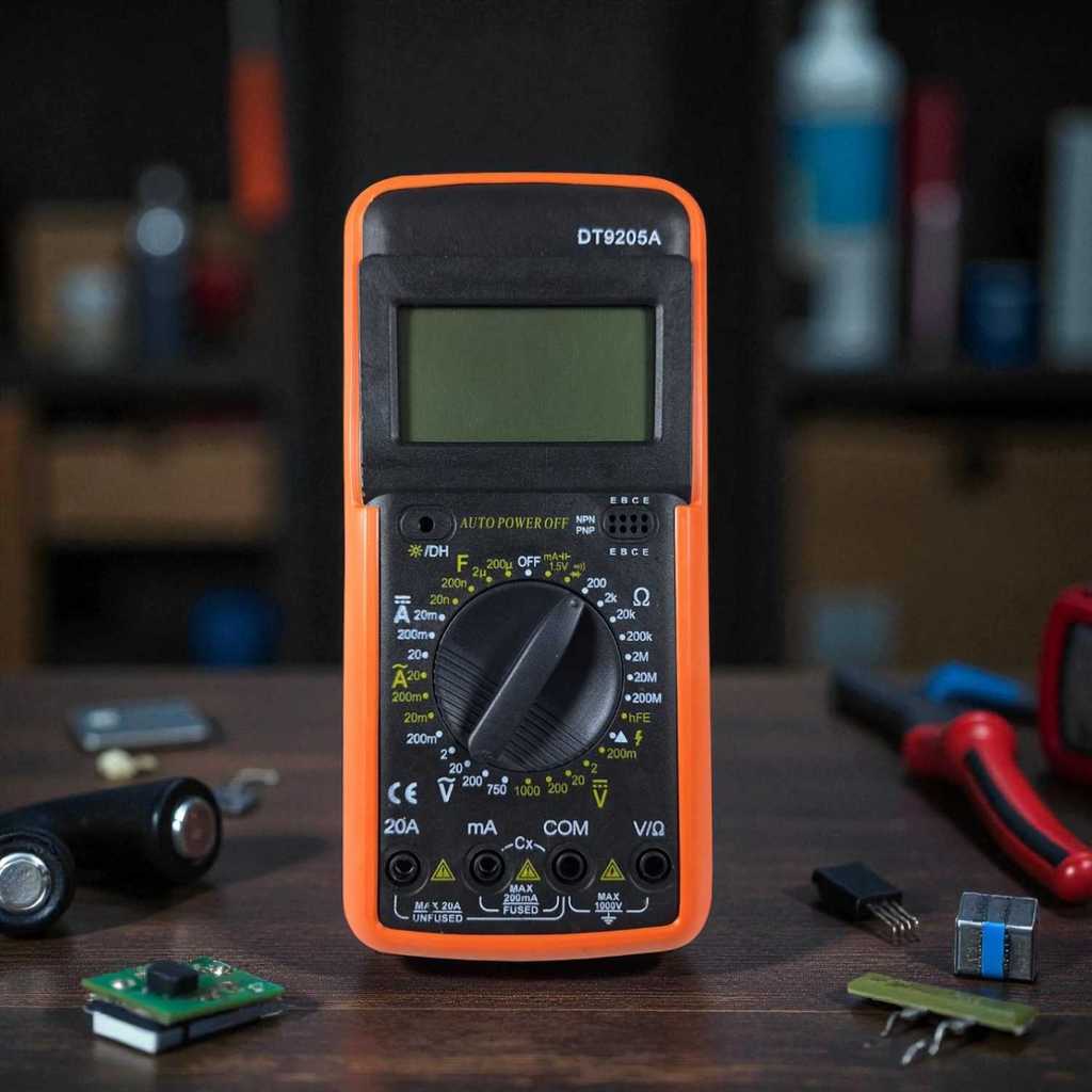 RICHMETERS Pocket Size Digital Multimeter - DT9205A - Twotool