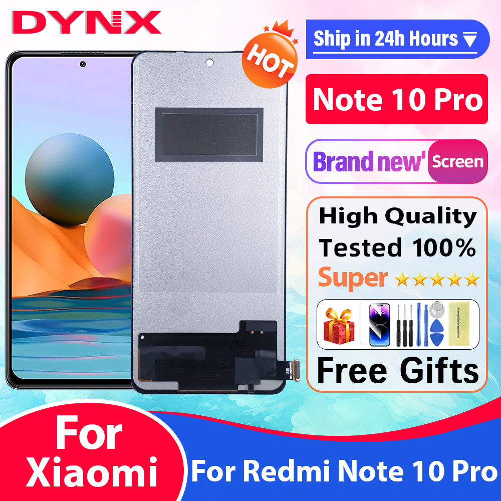 6.67" for Xiaomi Redmi Note 10 Pro LCD M2101K6G Display Tou Screen For Redmi Note10Pro LCD Display F