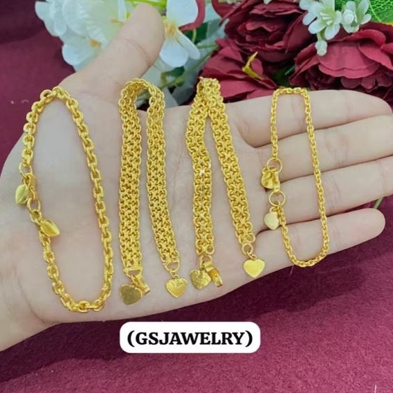 Gelang Koin 91 Asli Emas Awet Termurah
