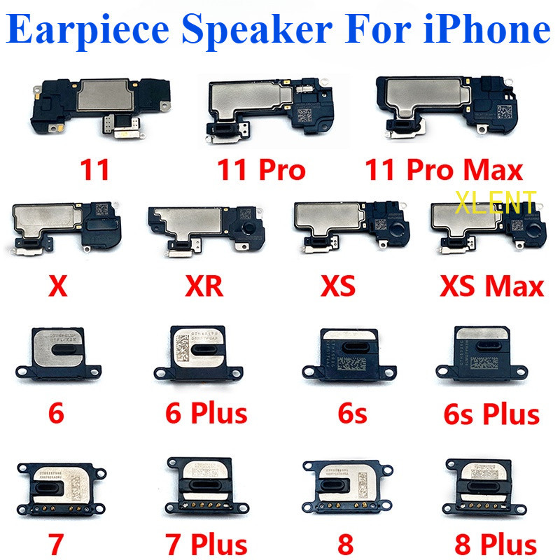 Speaker Atas Earpiece Untuk iphone 6 6G 6s 7 7G 8 8G Plus X XR XS MAX 11 Pro Max Speaker Mendengarka
