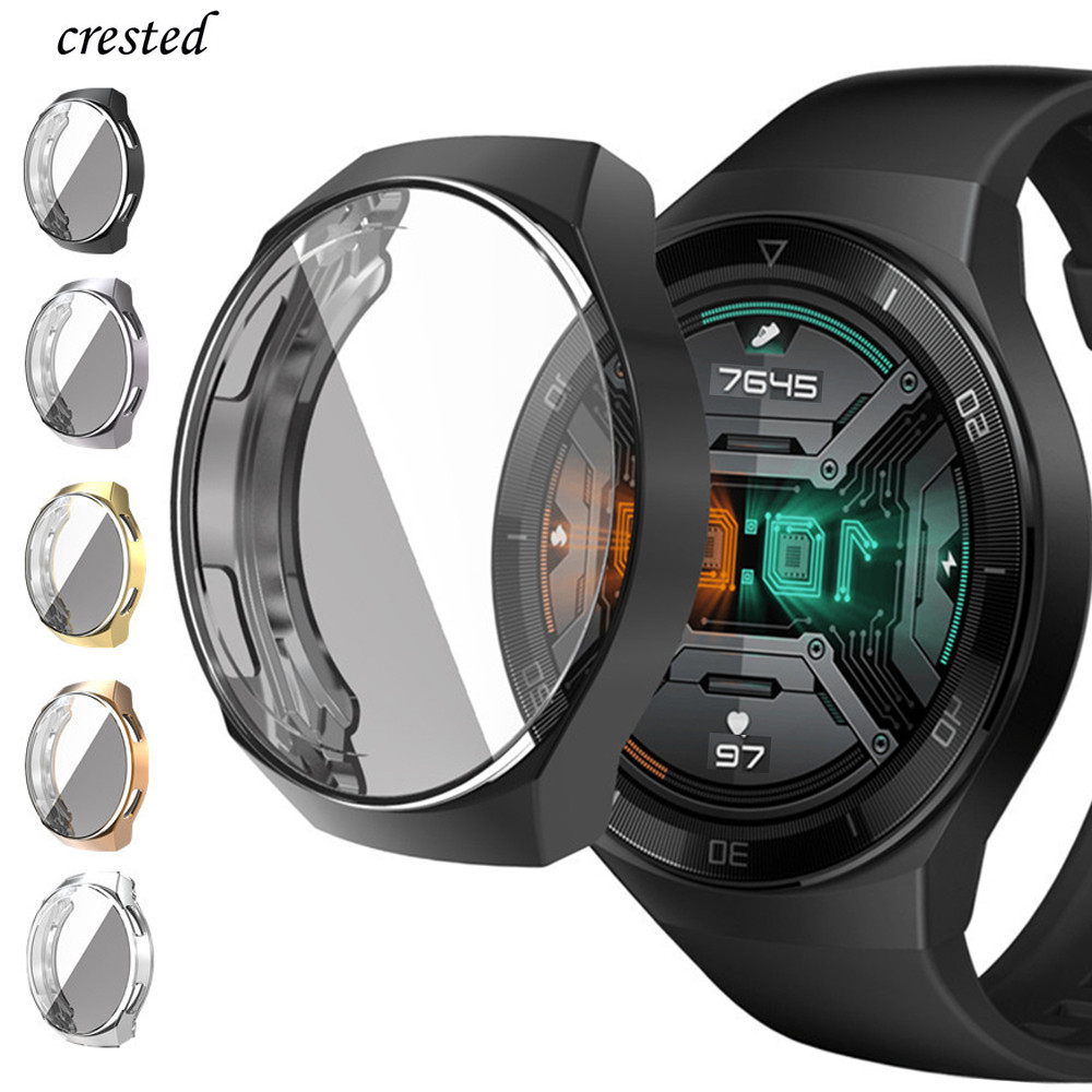 Case for Huawei Watch GT 2e cover soft TPU Full Coverage Frame Smartwatch Accessories Bumper+Screen 