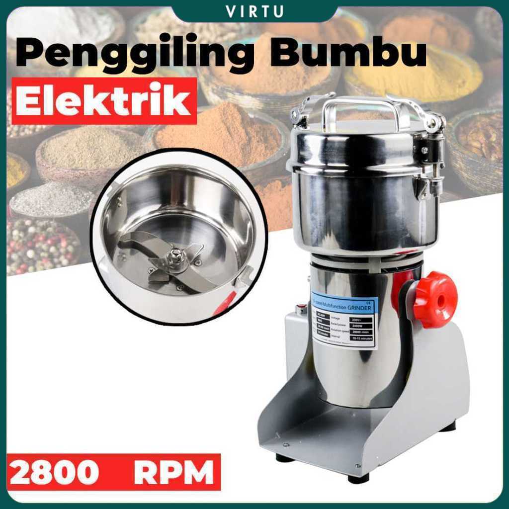 JING GONG Penggiling Bumbu Kering Elektrik Spices Grinder 800g 2400W - HC-800Y