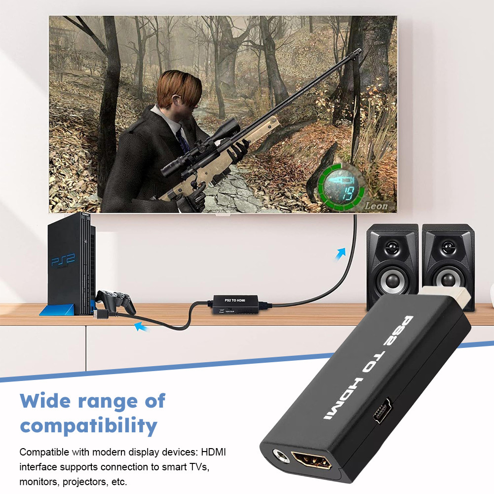 Konektor HDMI untuk Konsol Permainan Lama Desain Portabel untuk TV Ukuran Besar