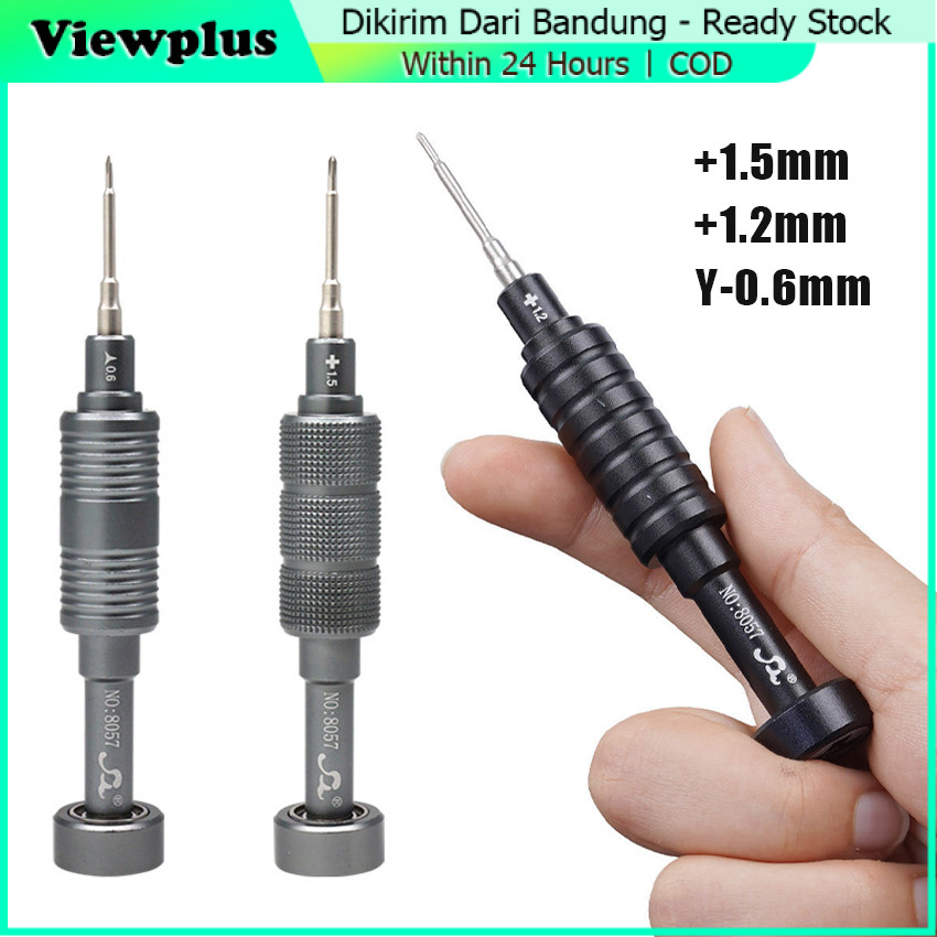 Obeng Baja Reparasi HP 0.6 +1.2 +1.5  / Obeng Philip (Plus) bentuk Y / Screwdriver Y Philip / Obeng 