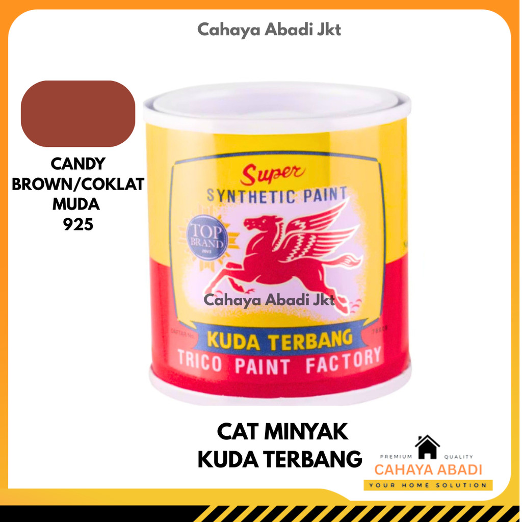 CAT MINYAK KUDA TERBANG COKLAT MUDA