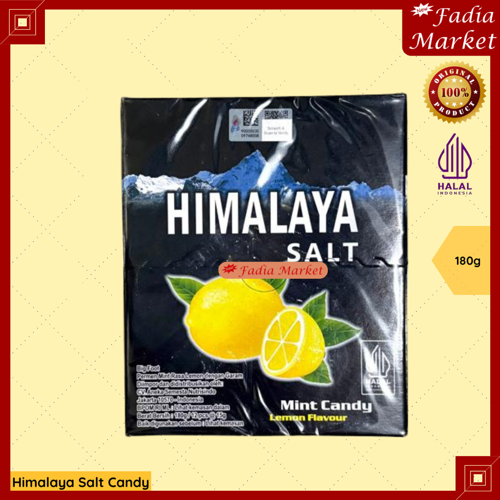 Himalaya Salt Candy (Permen Himalaya Salt) / Box